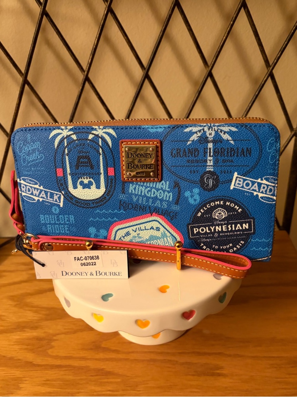 Dooney & Bourke x Disney Vacation Wallet/Wristlet
